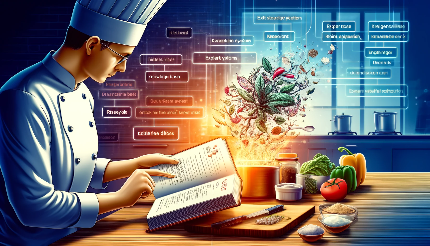 Sistemes Experts: Tecnologia d'IA que imita la presa de decisions d'un expert humà.