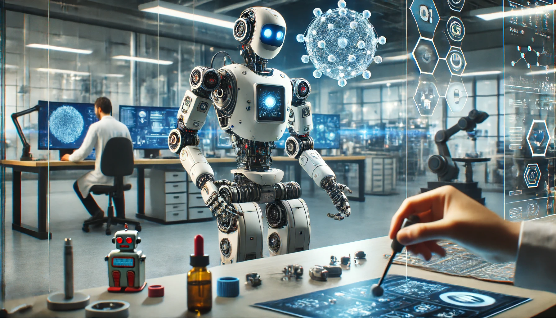Robòtica Cognitiva: Robots que perceben, raonen i aprenen de l'entorn.