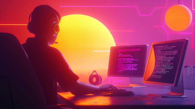 ChatGPT interactuando en un aula moderna