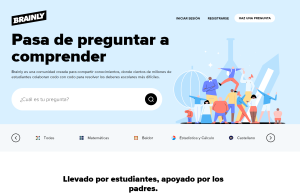 Plataforma educativa Brainly con inteligencia artificial, AI Tutor y Math Solver.