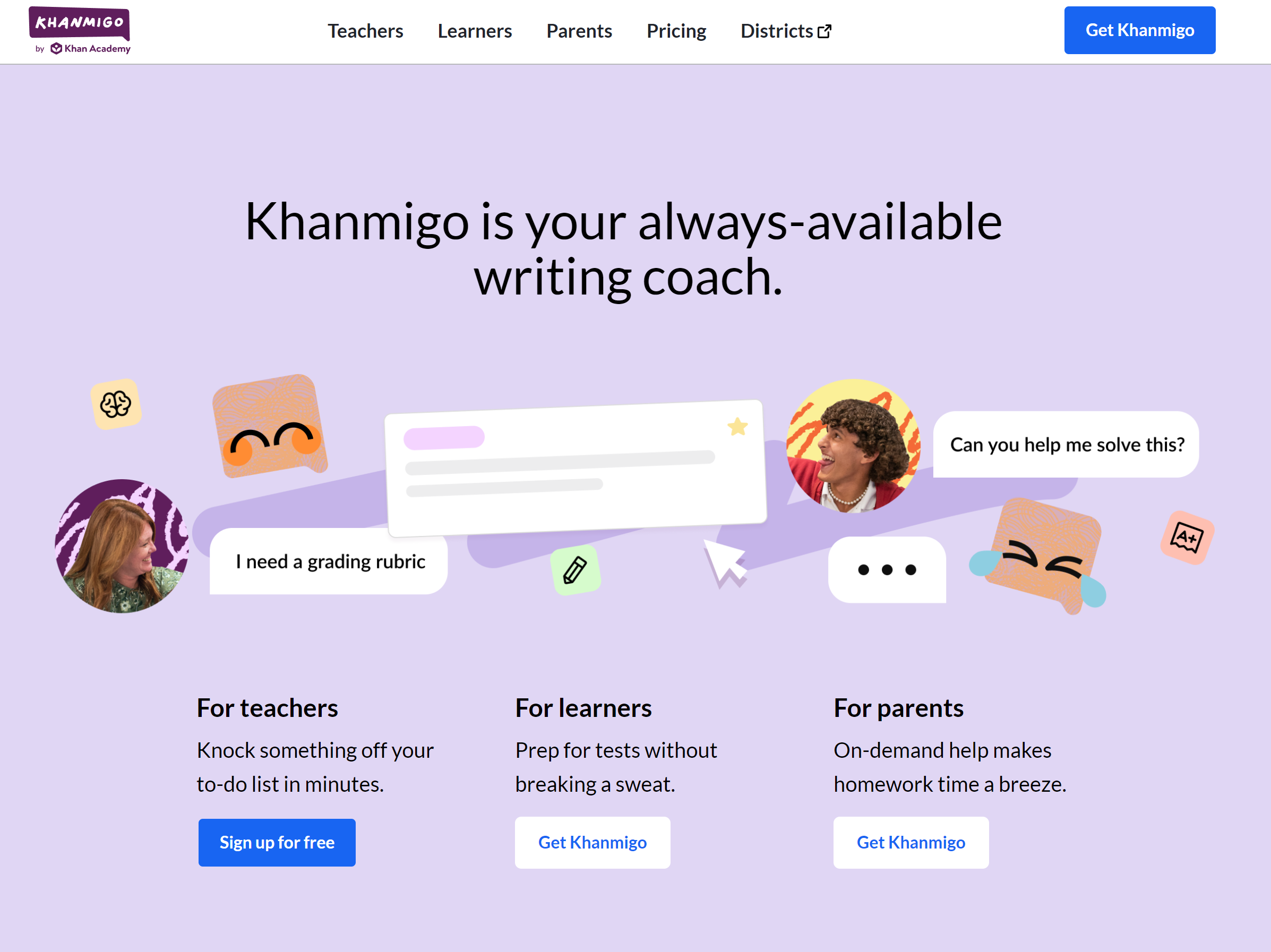 Imagen de Khanmigo, la IA de Khan Academy para tutoría personalizada y aprendizaje adaptativo