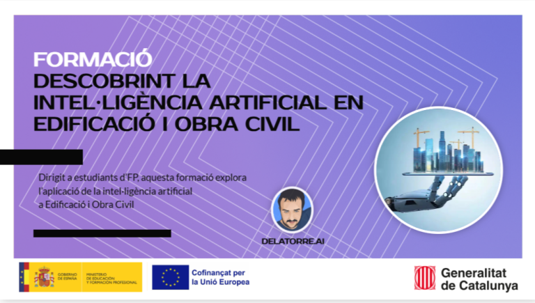 IA aplicada a l’edificació i obra civil amb exemples pràctics a Lleida.