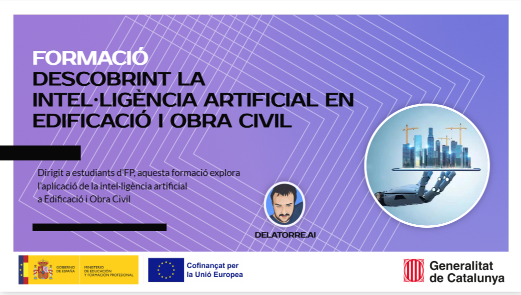 IA aplicada a l’edificació i obra civil amb exemples pràctics a Lleida.