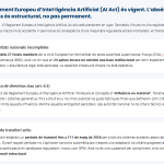 El Reglament Europeu d’Intel·ligència Artificial